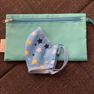 Norwex Mask Pouch & Children’s Mask with Stars